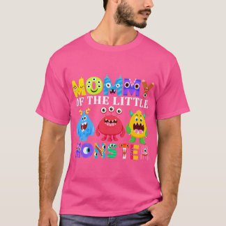 Camiseta Família de primeiros aniversarios do Monstro das m