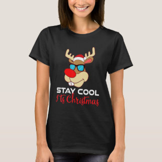 Camiseta família de renasermelho de natal pijama natal wi
