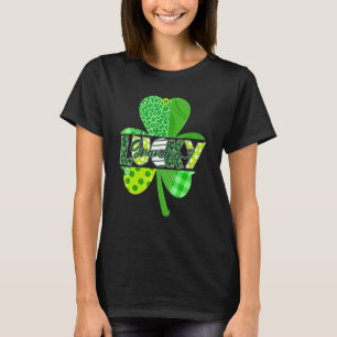 Camiseta Família de Shamrock Irlandês do Dia de São Patríci