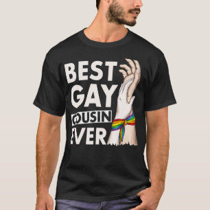 Camiseta Família de Sinalizador do Orgulho Arco-Íris do Mel