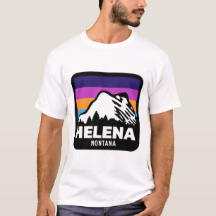 Camiseta Família de Snowboard de Pequim de Pesca Helena Mon