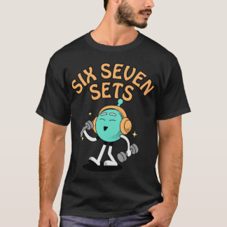 Camiseta Família de treino Si Seven Gym meme 6 7