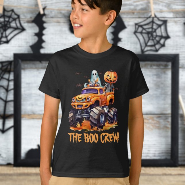 Camiseta Família de Tripulantes de Boo Spooky Correspondend (Criador carregado)