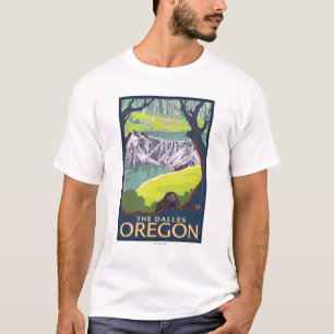 Camiseta Família do castor - o Dalles, Oregon