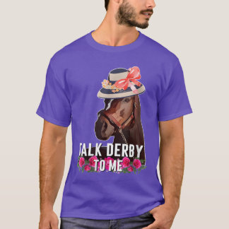 Camiseta Família do Dia da Corrida de Cavalos Derby