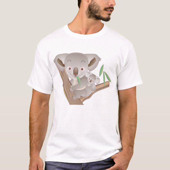 Camiseta Família do Koala (Frente)