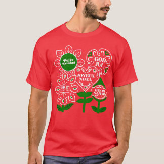 Camiseta Família do Mundo de Natal