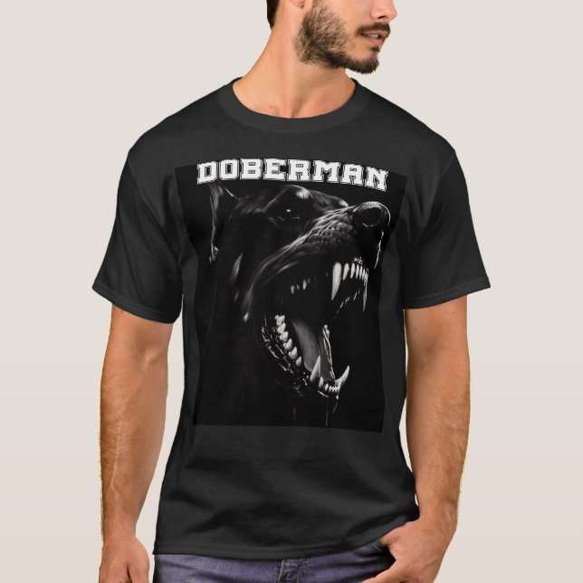 Camiseta Família Doberman (Frente)