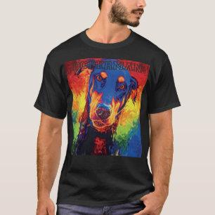 Camiseta Família Doberman