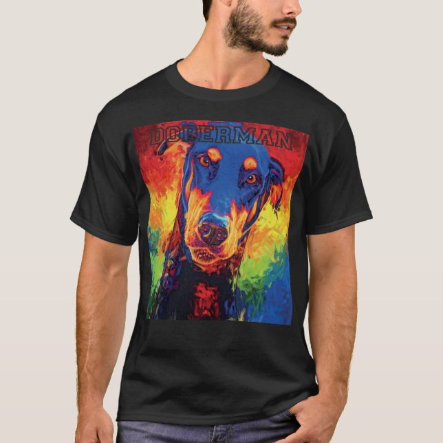 Camiseta Família Doberman (Frente)