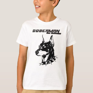 Camiseta Família Doberman