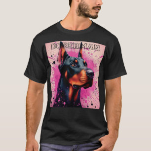 Camiseta Família Doberman