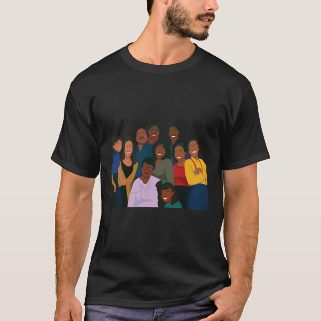 Camiseta família é apenas arte (Frente)
