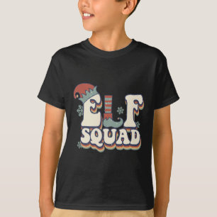 Camiseta Família Elf Coincidência de Natal Pijama Xmas Squ 