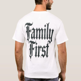 Camiseta Família em Primeiro Lugar