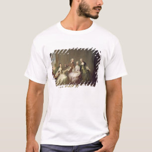 Camiseta Família em um interior com esquilos