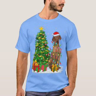 Camiseta Família Engraçada de Árvores Xmas Correspondendo P