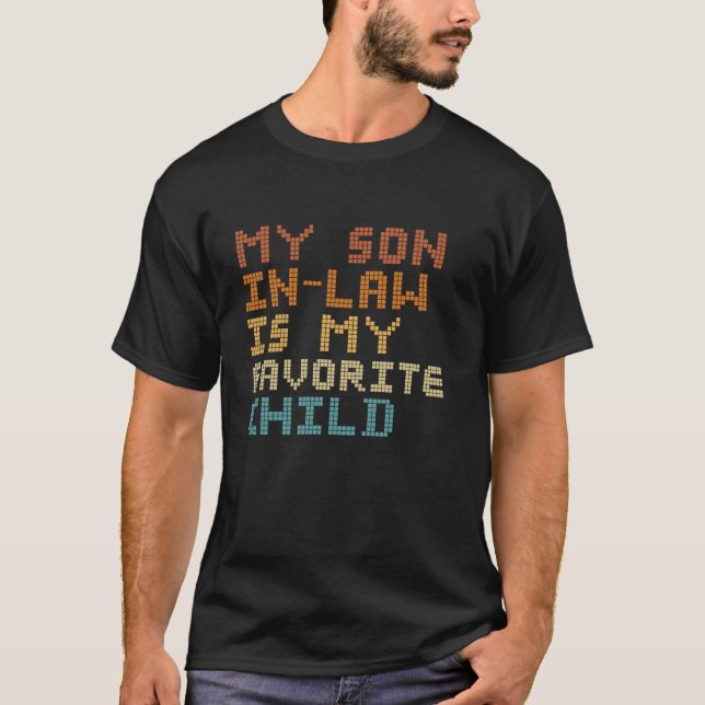 Camiseta Família Engraçada Meu Filho De Direito É Meu Filho (Frente)