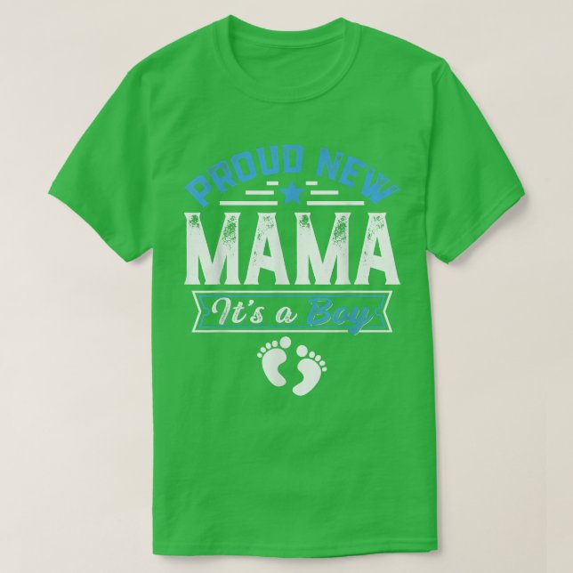 Camiseta Família Engraçada Nova Mãe Orgulhosa É Uma Vara de (Frente do Design)