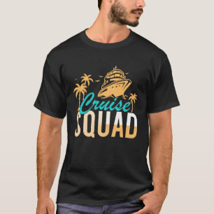 Camiseta Família Esquadrão de Cruzeiro Correspondência Viag