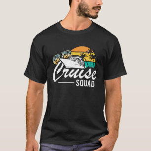 Camiseta Família Esquadrão de Cruzeiro Correspondência Viag