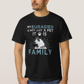 Camiseta Família Eurasier Dog Dift Idea Dog Owner