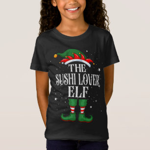 Camiseta Família Feliz de Natal Engraçado Sushi Lover El