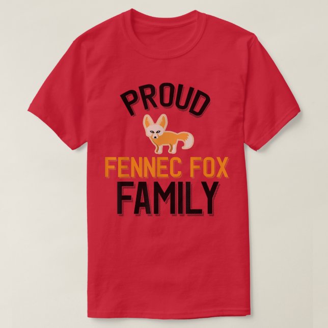 Camiseta Família Fennec Fo Ortoada (Frente do Design)