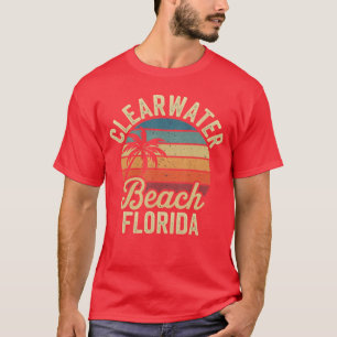 Camiseta Família Flórida Clear Water Beach Souvenirs