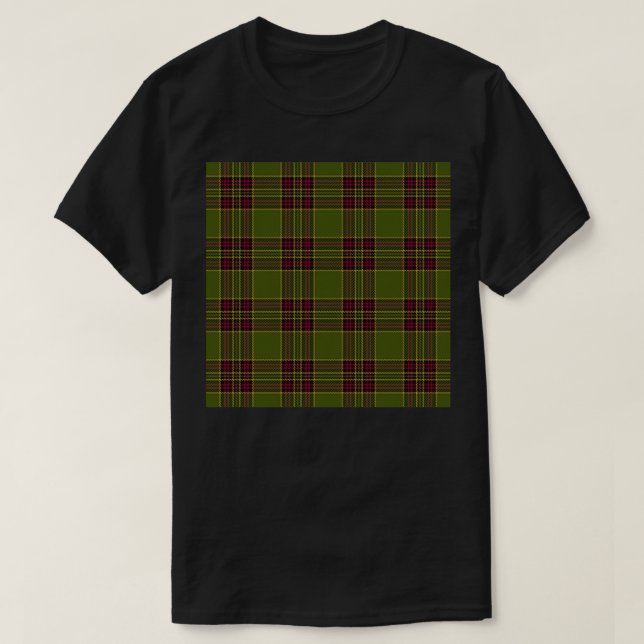 Camiseta Família Forde Irlandeses Tartan STA 829 Muted 1 (Frente do Design)