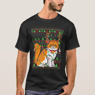 Camiseta Família Gato Pérsico do Ventilador Correspondent