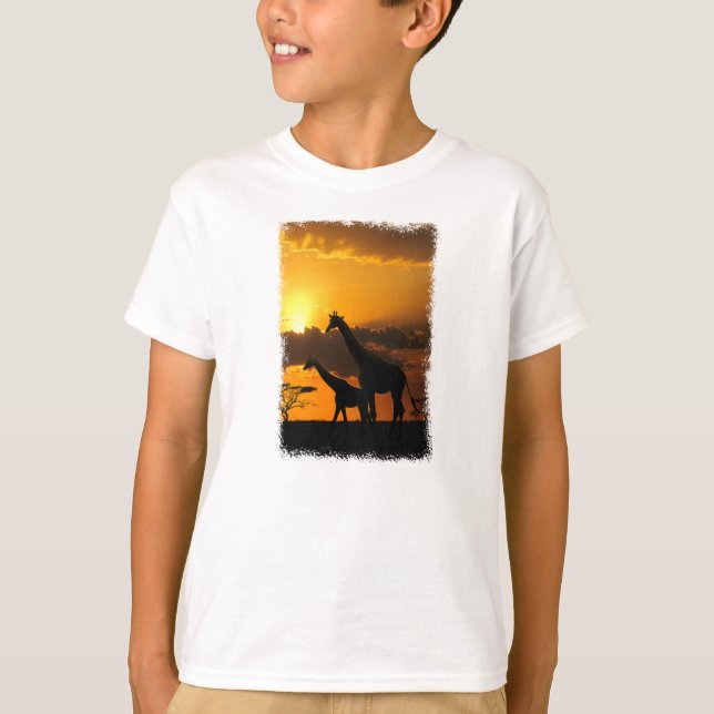 Camiseta Família Giraffe 2 (Frente)