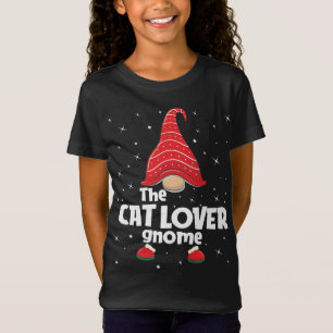 Camiseta Família Gnomo Gnomo do Cat Aproximando-se do Natal