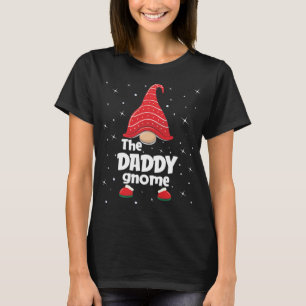 Camiseta Família Gnomo pai Correspondendo ao Natal Engraçad