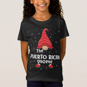 Camiseta Família Gnomo Porto Rico Correspondendo Engraçado