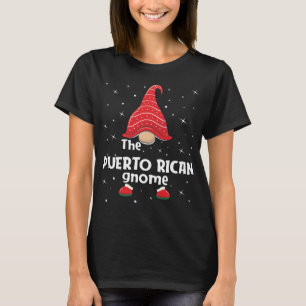 Camiseta Família Gnomo Porto Rico Correspondendo Engraçado