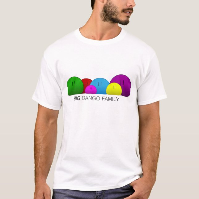 Camiseta Família grande de Dango (Frente)