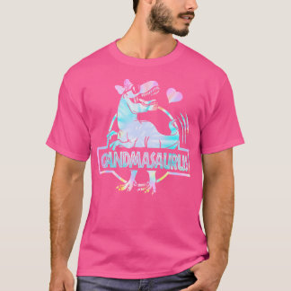 Camiseta Família Grandmasauro T Rex Dinossauro Vovó Surus