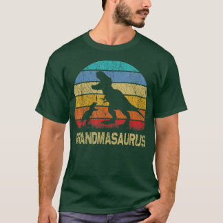 Camiseta Família GrandmaSaurus T Re Dinossauro Vovó Surus