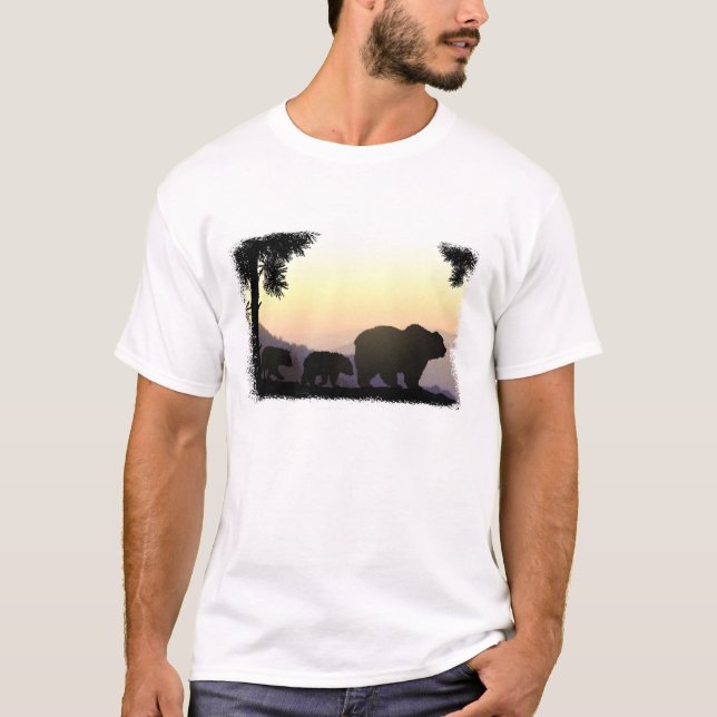 Camiseta Família Grizzly Bear (Frente)