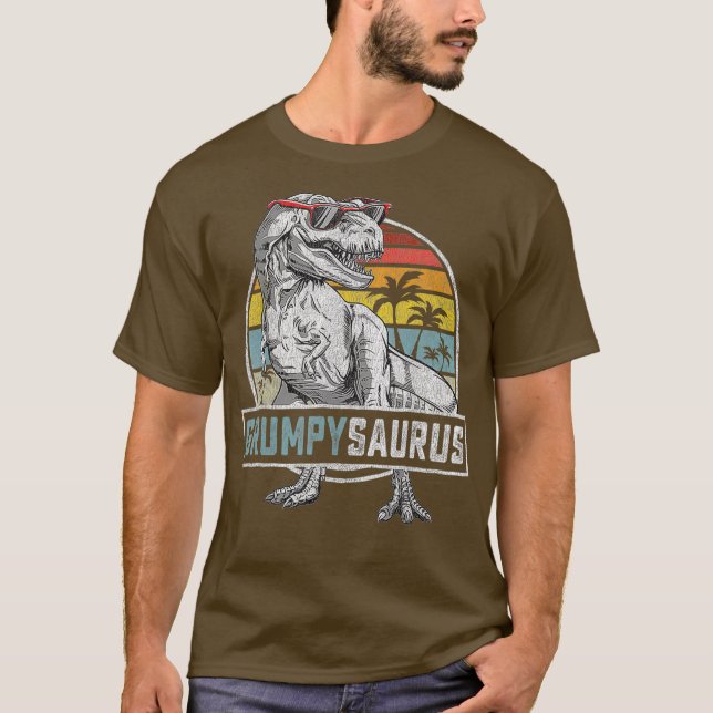 Camiseta Família Grumpysaurus T Re Dinossaur Grumpy Surus (Frente)