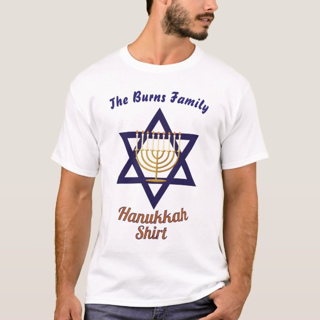 Camiseta Família Hanukkah (Frente)