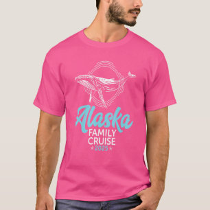 Camiseta Família Humpback Whale Matching Alaska Cruise 2025
