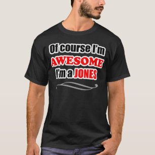 Camiseta Família impressionante de Jones