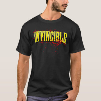 Camiseta família Invencível Logotipo Sangrento