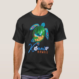 Camiseta Família Kauai Sea Turtle Hawaiian Matching Vacchin