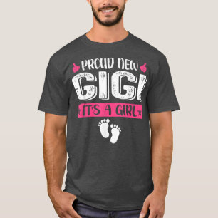 Camiseta Família legal Novo Gigi Orgulhoso É uma Raça de Gê