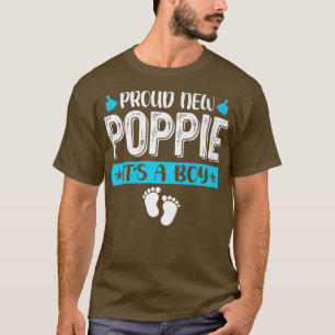 Camiseta Família legal Novo Papa Orgulhoso É um Menino Gêne
