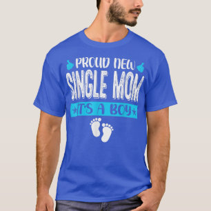 Camiseta Família legal Novo Solteiro Orgulhoso Mãe É Um Gên