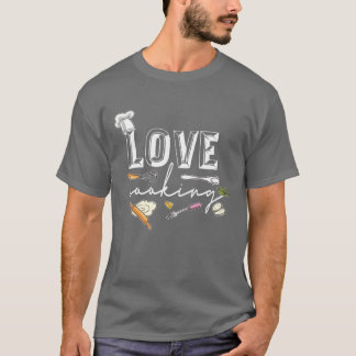 Camiseta Família Love Cozinhar